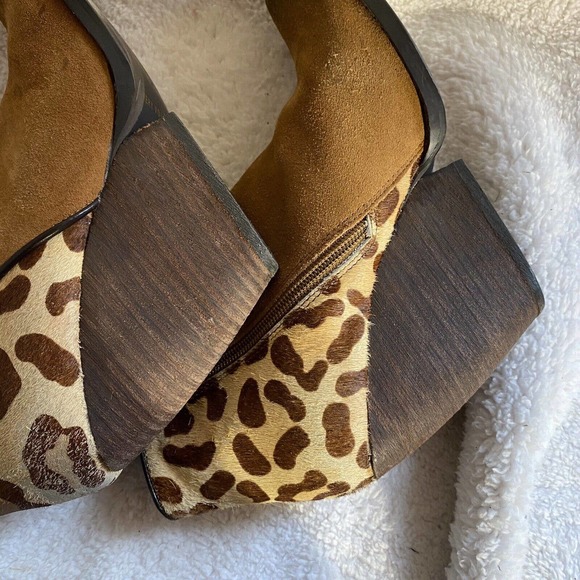 very volatile women's chatter leopard bootie 7.5 - Picture 6 of 10